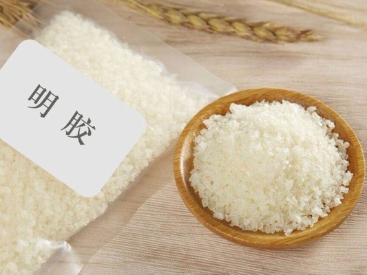 明胶食品添加剂食品级含量99%CAS9000-70-8微黄色至黄色、透明或半透明、微带光泽的薄片或粉粒增稠剂用于胶体上面比较多价格优惠厂家直销证件齐全欢迎订购产品